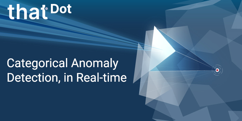 thatDot categorical anomaly detector